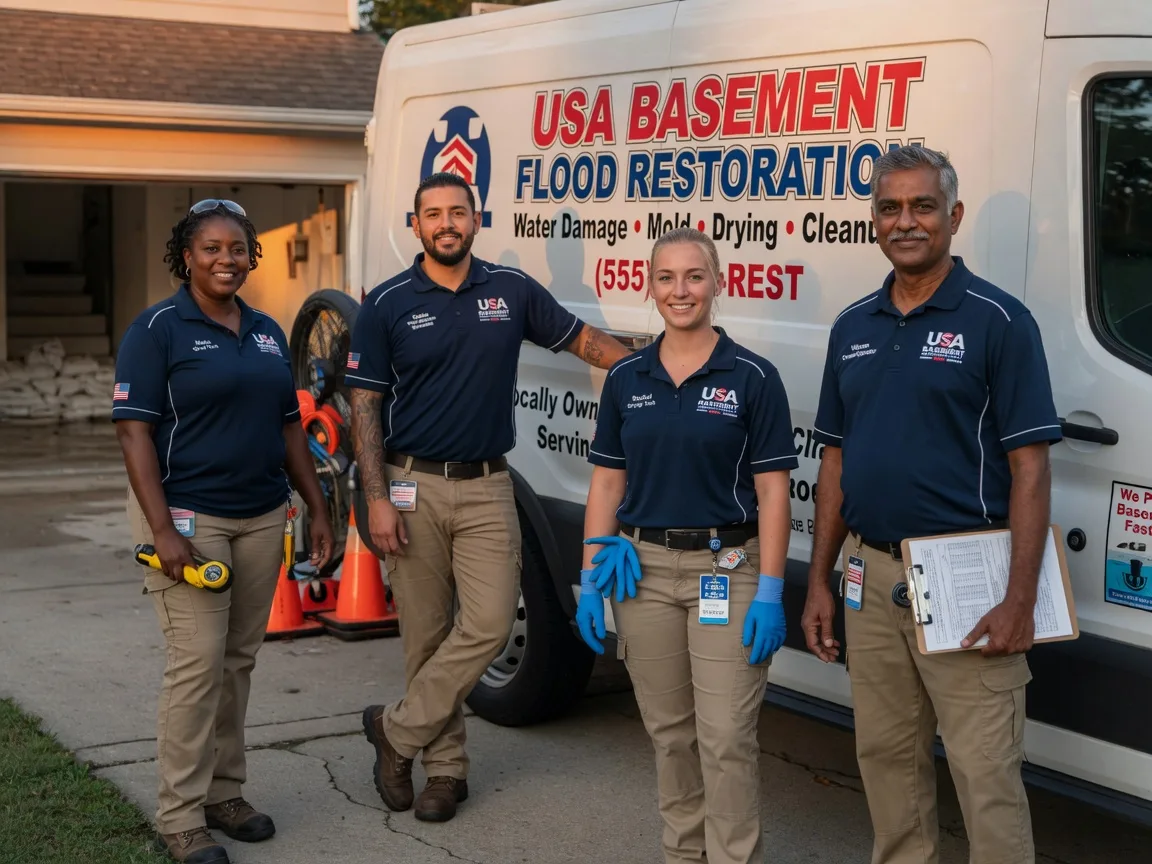 Basement Flood Cleanup company in Buffalo, OH