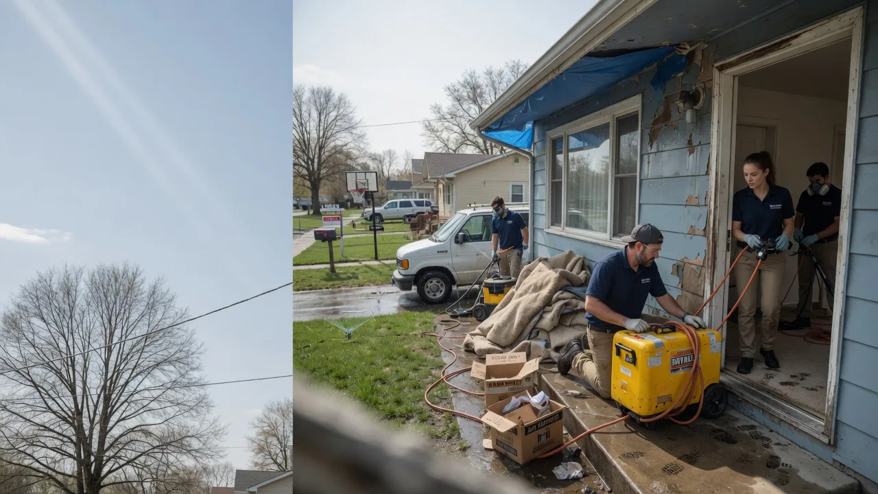 Basement Flood Cleanup in Buffalo, OH near me
